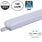 UITVERKOOP: Led Tri Proof 123cm, 36w, 5040 Lumen (140lm/w), 6000K Daglicht Wit, Koppelbaar, PH LED Driver, IP65