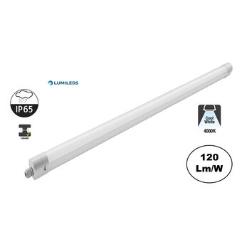 PH Led Tri Proof 60cm, 18w, 2160 Lumen, 4000K Neutraal Wit, Philips LED Driver, IP65, 3 jaar garantie