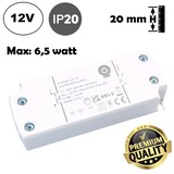 POS Premium Led Strip voeding 12V/8W/0,67A, Max: 6,5w, Afm:101x39.5x19,5mm, 3 Jaar Garantie