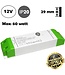 POS Premium Led Strip voeding 12V/75W/6,25A, Max: 60w, Afm: 170x45x29mm, 3 Jaar Garantie
