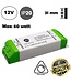 POS TRIAC Dimming Led Strip voeding 12V/75W/6,25A, Max: 60w, Dimbaar, Afm:170x57x31mm, 3 Jaar Garantie