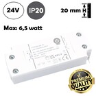 POS Premium Led Strip voeding 24V/8W/0,33A, Max: 6w, Afm:101x40x20mm, 3 Jaar Garantie