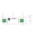 POS Premium Led Strip voeding 24V/30W/1,25A, Max: 24w, Afm:154x50x14mm, 3 Jaar Garantie