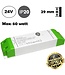 POS Premium Led Strip voeding 24V/75W/3,12A, Max: 60w, Afm:170x45x29mm, 3 Jaar Garantie