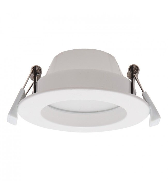 UITVERKOOP: LED Downlighter 18w, 1440 Lumen, 5000K Puur Wit, Verdiept LED, EagleRise LED Driver, Gatmaat 140mm