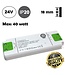 POS Premium Led Strip voeding 24V/50W/2,05A, Max: 40w, Afm:160x58x18mm, 3 Jaar Garantie