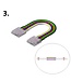 Led Strip Connector RGBCCT Led Strips 12MM (Zonder solderen) | Geschikt voor IP20 COB LED Strips