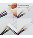 Led Strip Connector RGBCCT Led Strips 12MM (Zonder solderen) | Geschikt voor IP20 COB LED Strips