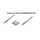 Led Strip Connector RGB+WW/NW/CW Led Strips 12MM  (Zonder solderen) | Geschikt voor IP20 COB LED Strips