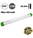 POS LongSlim Premium Led Strip voeding 24V/200W/8,33A, Max: 160w, Afm:356x32x22 mm, 3 Jaar Garantie