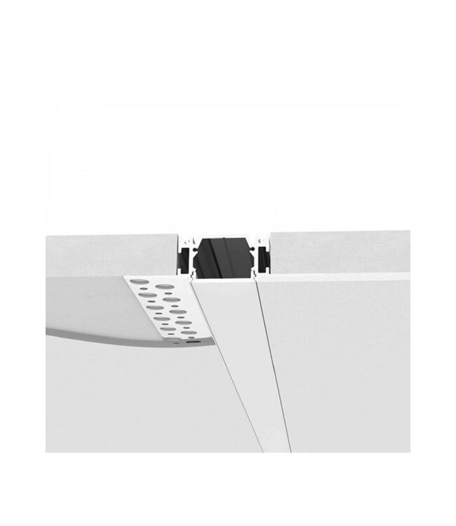 Stuc Aluminium Led Strip Profiel DUR tot 15mm LED Strips | ALU | 18x13mm | Per 2 Meter