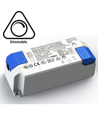 Lifud TRIAC LED Driver - Max 22 watt - DIP switch: 400-550Ma - 25-40vDC - 3 Jaar garantie