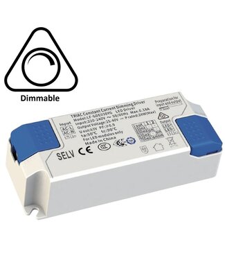 Lifud TRIAC LED Driver - Max 28 watt - DIP switch: 550-700Ma - 25-40vDC - 3 Jaar garantie