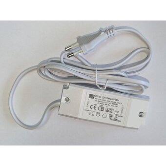 LED Driver Max 15 watt | 350 ma | 20-45Vdc | Incl. Eurostekker