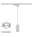 1 Fase Rail Hanglamp Wit, Kabellengte 150cm, Met GU10 Fitting