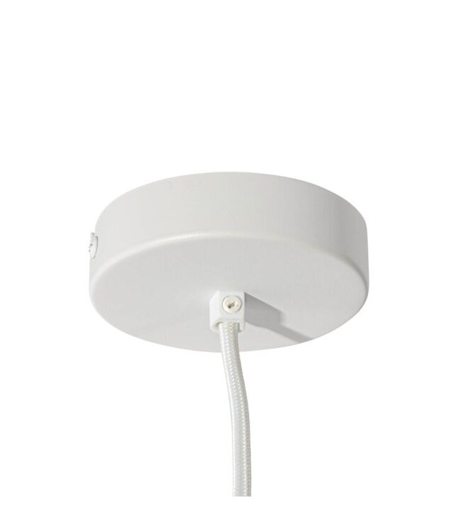 1 Fase Rail 2 wire Middenaansluiting - Incl. Afdekplaat Rond Wit