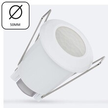 Inbouw Bewegingsmelder Midi, 360 graden, Max. 400w, IP20, Gatmaat 40mm, 2 Jaar Garantie