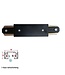 1 Fase Rail 2 wire Middenaansluiting Zwart