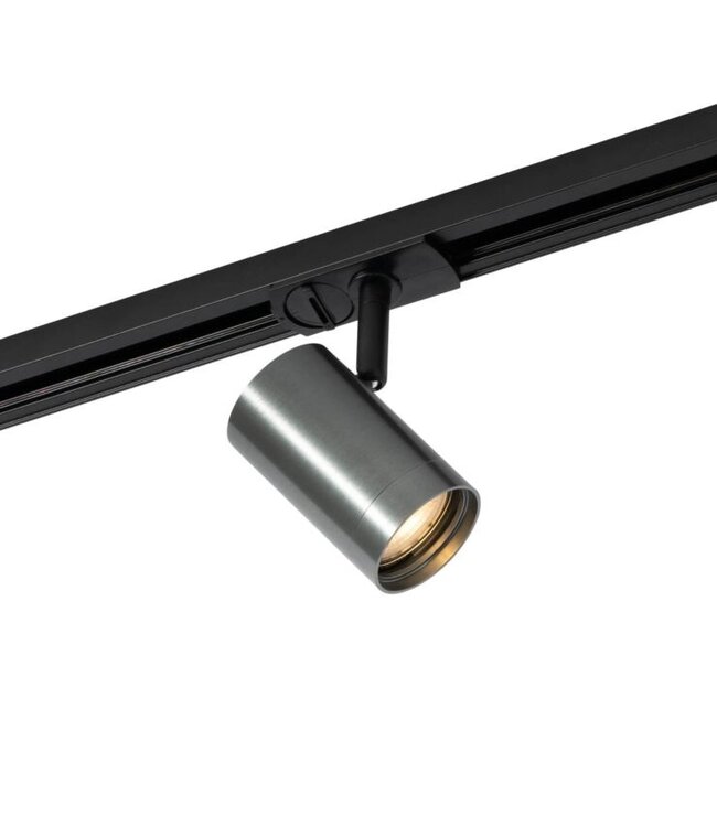 1 Fase Rail armatuur Jen met GU10 Fitting , GunMetal Behuizing