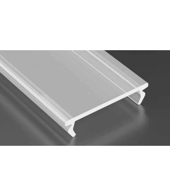 Afdekkap t.b.v. DUAL LED Strip Profiel | Tot 2 Meter Leverbaar
