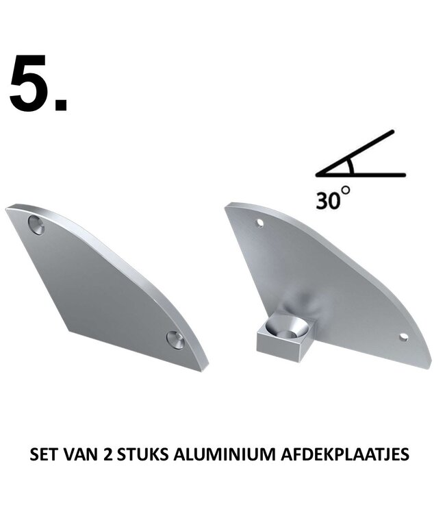 Accessoires t.b.v. Led Strip Profiel RETO