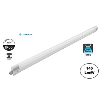 PH Led Tri Proof 150cm, 50w, 7000 Lumen, 6000K Daglicht Wit, Philips LED Driver, IP65, 3 jaar garantie