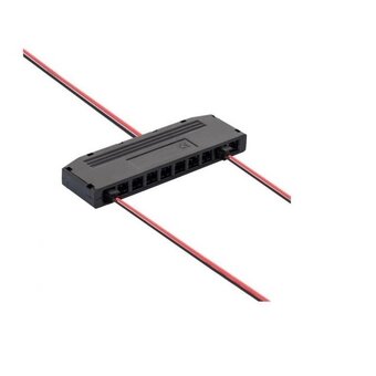 10 Vaks-verdeeldoos voor Male Connector Plug - 5-24Vdc - Max 5A