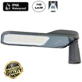 Prime Led Straatverlichting 150w, 21000 Lm (140lm/w), 4000K Neutraal Wit, IP66, IK08, 3 Jaar Garantie