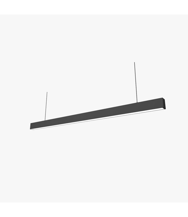 Led Linear Lamp 150cm, 48w, 5280 Lumen (110lm/w), 4000K Neutraal wit, Zwartkleurige behuizing, Koppelbaar, 3 Jaar Garantie