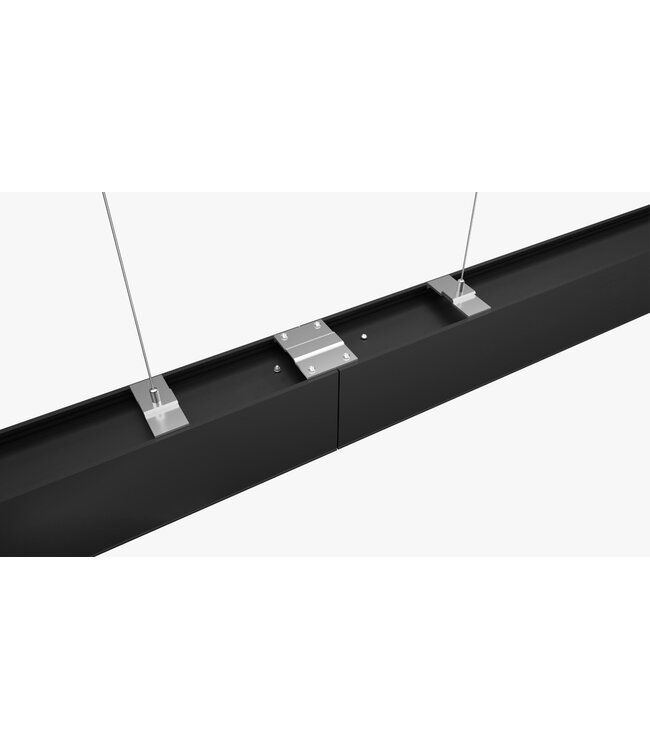 Led Linear Lamp 150cm, 48w, 5280 Lumen (110lm/w), 6000K Daglicht wit, Zwartkleurige behuizing, Koppelbaar, 3 Jaar Garantie