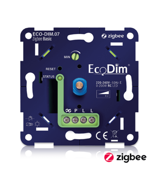 ECODIM LED DIMMER ZIGBEE | BASIC | DRUK/DRAAI | 0-200W