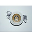 LED Meubelspot / Inbouw spot 3W, 2700K Warm Wit, 240 Lumen, 12VDC, IP44, Gatmaat 55mm, Witkleurig, 2 Jaar Garantie