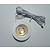 LED Meubelspot / Inbouw spot 3W, 2700K Warm Wit, 240 Lumen, 12VDC, IP44, Gatmaat 55mm, Witkleurig, 2 Jaar Garantie