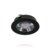 LED Meubelspot / Inbouw spot 3W, 2700K Warm Wit, 240 Lumen, 12VDC, IP44, Gatmaat 55mm, Zwartkleurig, 2 Jaar Garantie
