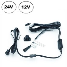 Kastdeur Sensor Zwart Enkel voor LED strip en LED spots, 12vDc - 60W / 24vDc - 100W