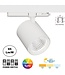 PRIME 3 Fase LED Rail Spot met Wattage switch: 12-42W,  CCT-Switch, 1290 tot 4090 lumen, CRI>90, Witte Behuizing , 5 Jaar Garantie