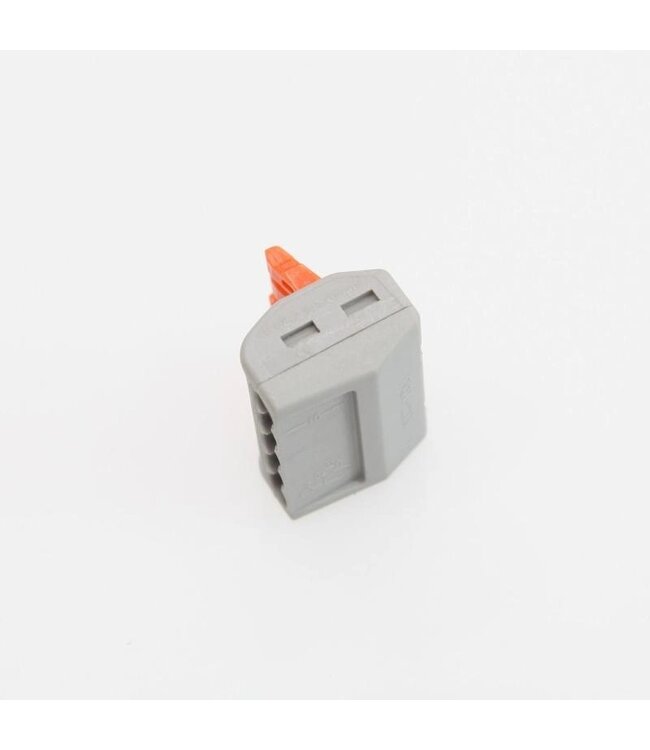 Snelkoppeling Lasklem 5-Vaks |  0.08-4 mm² | Grijs | 32A