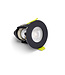 Mini Led Spot Armatuur Zwart, IP65 waterbestendig, Gatmaat 43mm, incl. GU10 Fitting