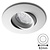 Led Spot Armatuur Wit, Verdiept, Kantelbaar, IP20, Kliksysteem. Zaagmaat 72mm