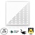 2 PACK - ECO Backlit LED Paneel 60x60cm, Smalle Rand, 40w, 4000 Lumen (100lm/w), Flikkervrije Driver, 2 Jaar Garantie