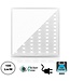 2 PACK - ECO Backlit LED Paneel 60x60cm, Smalle Rand, 40w, 4000 Lumen (100lm/w), Flikkervrije Driver, 2 Jaar Garantie