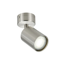 Opbouw Spot Satin Nickel Siena - 1x GU10 (max 10 watt) - IP20