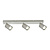 Opbouw Bar Spot Armatuur Satin Nickel Siena - 3x GU10 (max 10 watt per spot) - IP20