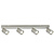 Opbouw Bar Spot Armatuur Satin Nickel Siena - 4x GU10 (max 10 watt per spot) - IP20