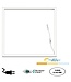 UITVERKOOP: ECO Frame LED Paneel 60x60cm Wit, 32w, 3200 Lumen (100lm/w), Color Switch (3000/4000/5000K), Flikkervrije Driver, Stekkerklaar