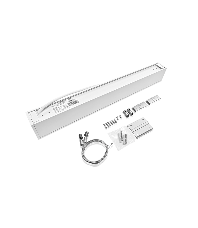 Led Linear Lamp 120cm, 36w, 3960 Lumen (110lm/w), 4000K Neutraal wit, Witkleurige behuizing, Koppelbaar, 3 Jaar Garantie