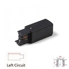 3 Fase Rail 4 Wire Aansluitblok LINKS - Zwart