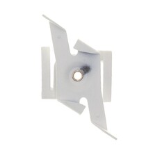 3 Fase Rail 4 Wire Systeemplafondbeslag - Wit