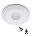 Opbouw Bewegingsmelder Plat, 360 graden, Max. 2000w, Diameter Ø115mm, IP20, 2 Jaar Garantie