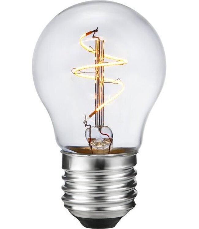 SPL E27 Led Bollamp G45 Slim-Flex, 3,2 Watt, 320 Lumen, 2200K Flame, CRI90, Dimbaar, 2 Jaar Garantie